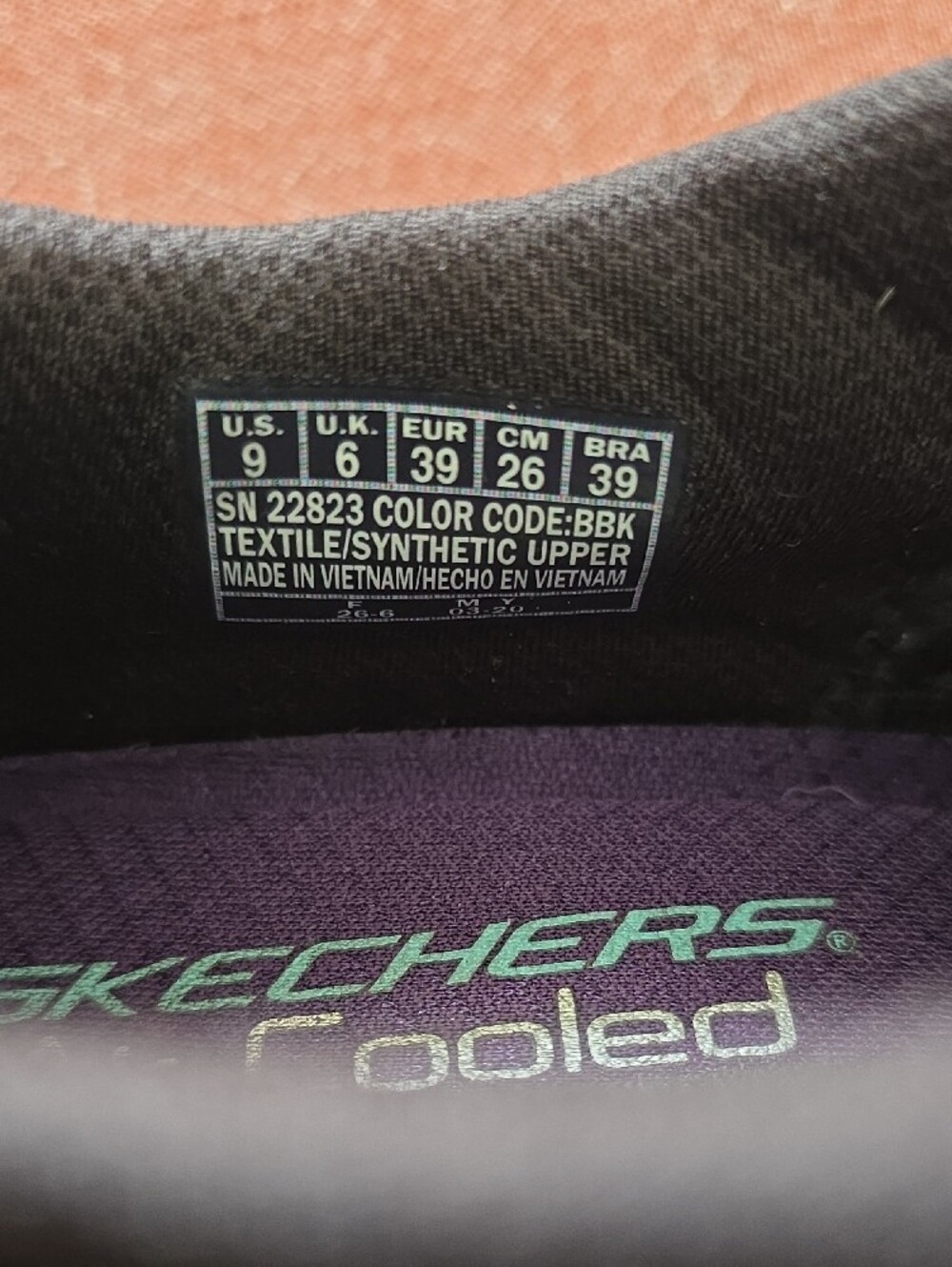 Skechers Women's Black Slip-On Athletic Sneakers - Picture 3 of 11